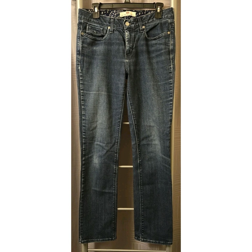 Levis 525 Jeans 29x31 Perfect Waist Straight Leg Blue Denim‎